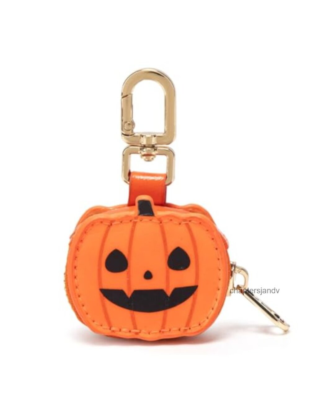 Mini Coin Purse Keychain Wallet Bag Charm Halloween Pumpkin Spider